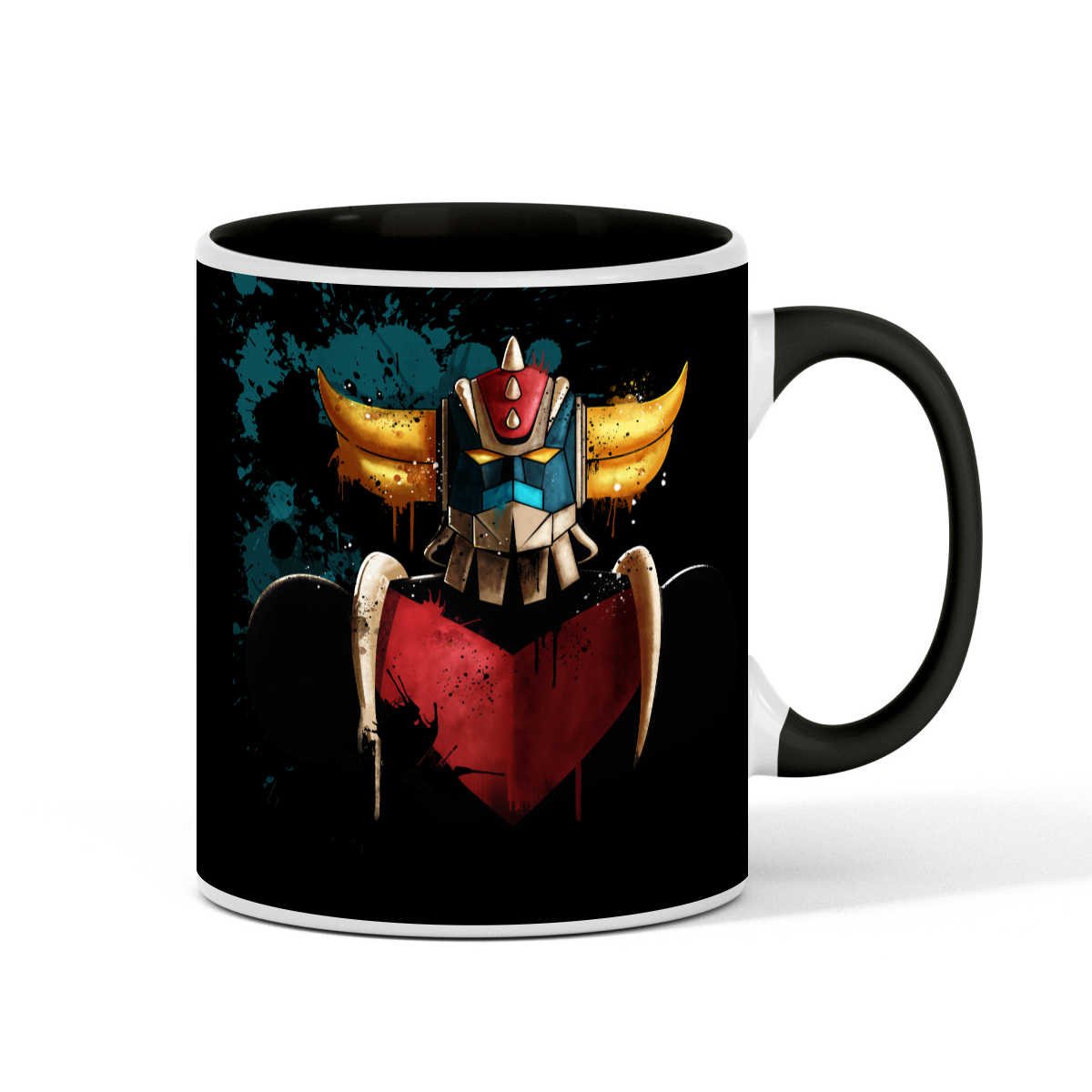 Tasse Goldorak pour un bon FULGURO-CHAUCOLAT CHAUD