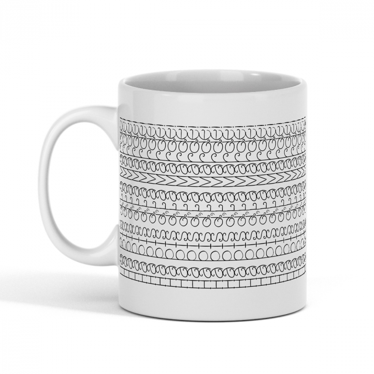 Tasse HA PIS DE LA MARDE! blanche