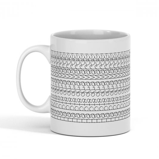 Tasse HA PIS DE LA MARDE! blanche