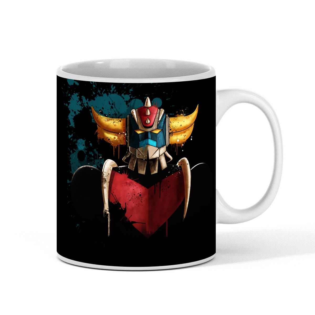 Tasse Goldorak pour un bon FULGURO-CHAUCOLAT CHAUD