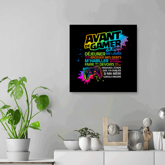 Aide-Mémoire AVANT DE GAMER