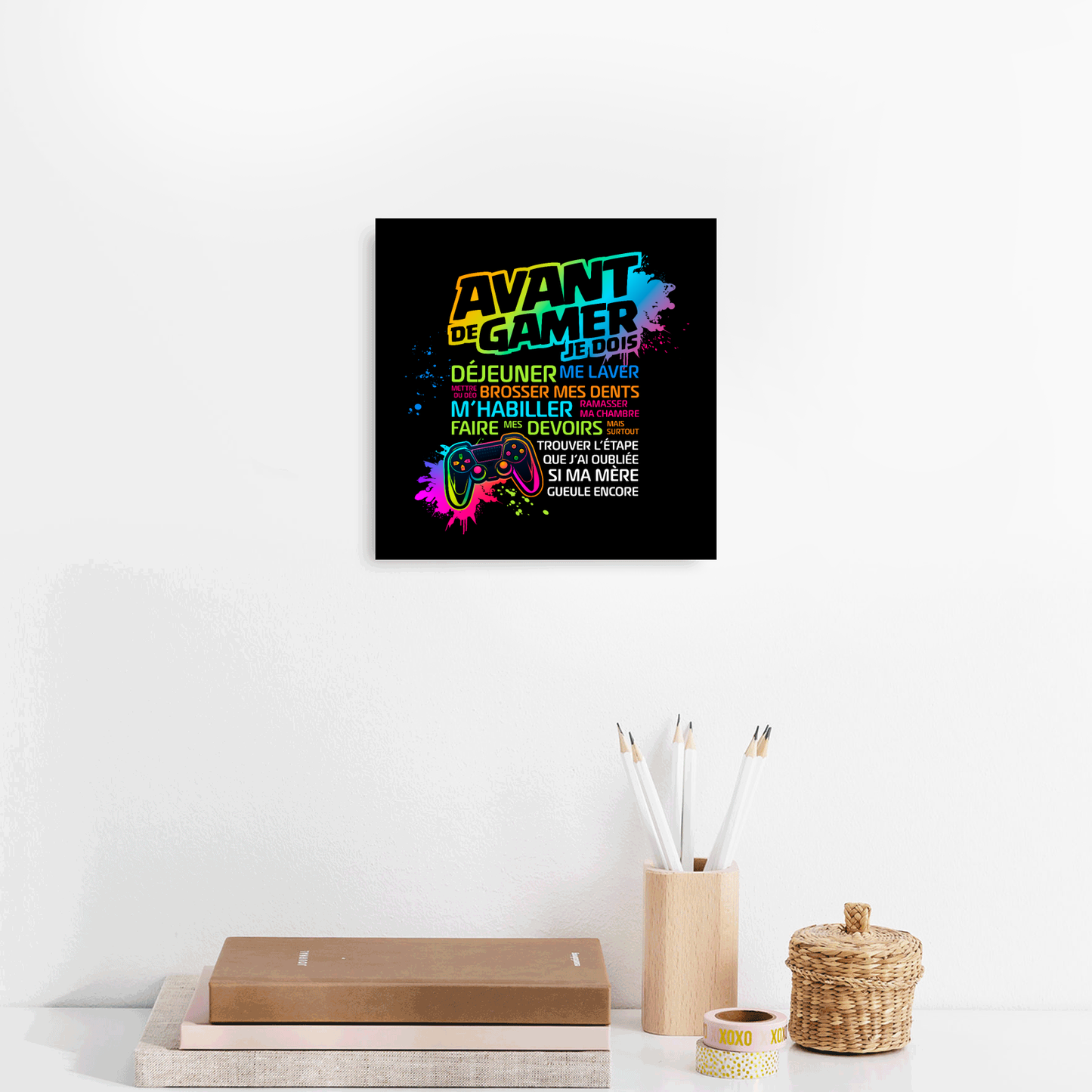 Aide-mémoire - AVANT DE GAMER