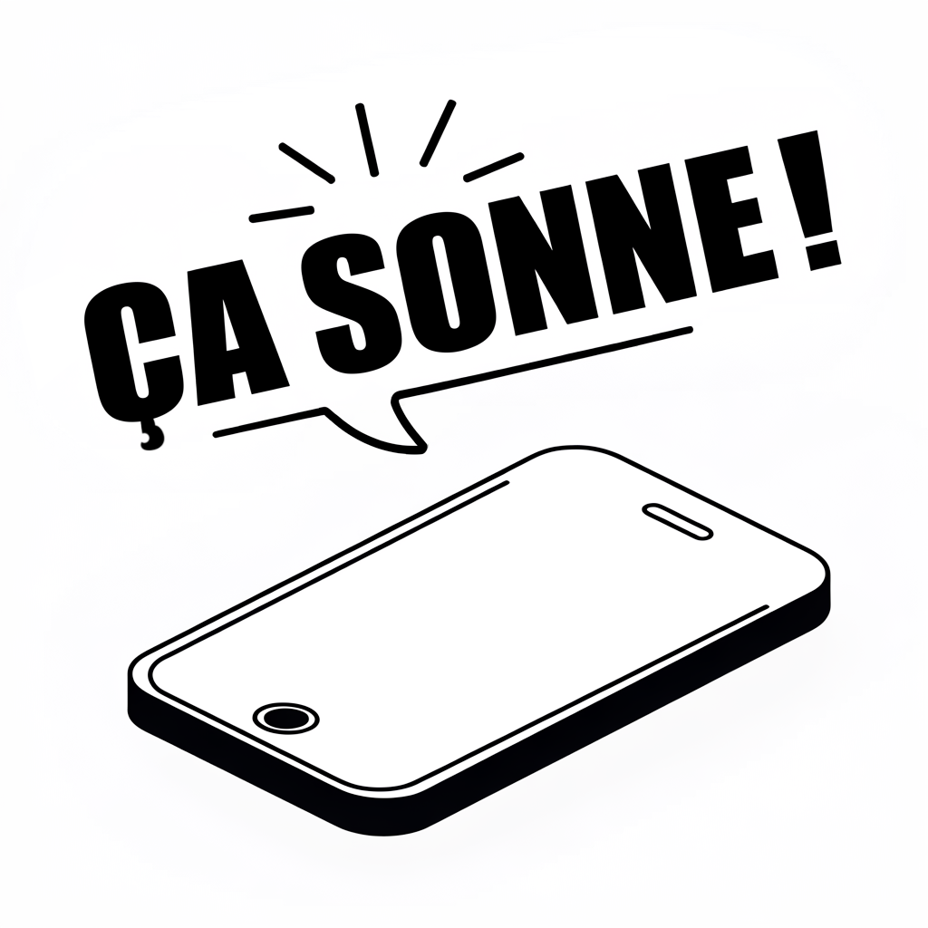 D-Sonnerie de téléphone « Ça sonne! » de Jérôme
